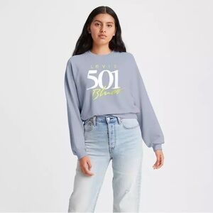 NWT LEVIS GRAPHIC VINTAGE CREWNECK SWEATSHIRT